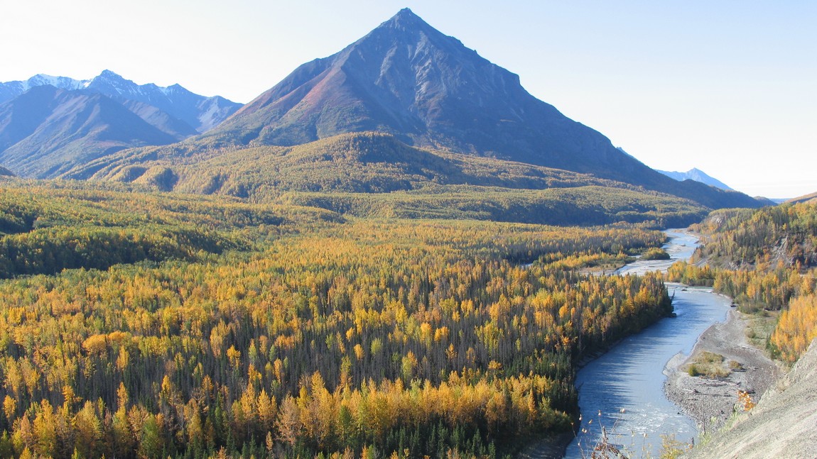 Above the Matanuska River