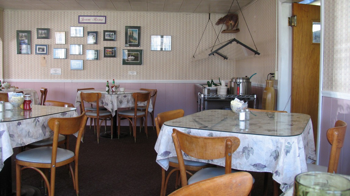 Inside the Copper Center Roadhouse