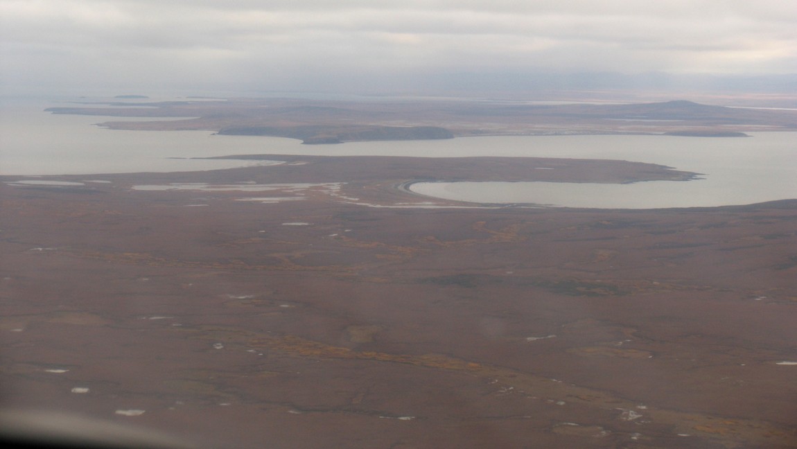 Flying from Nome to Stebbins