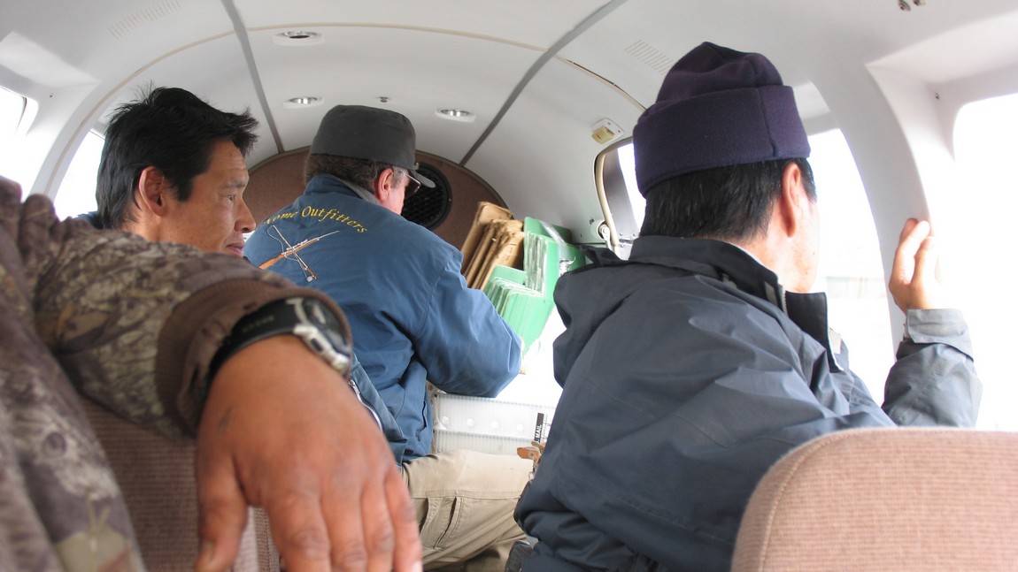 Loading up our airplane