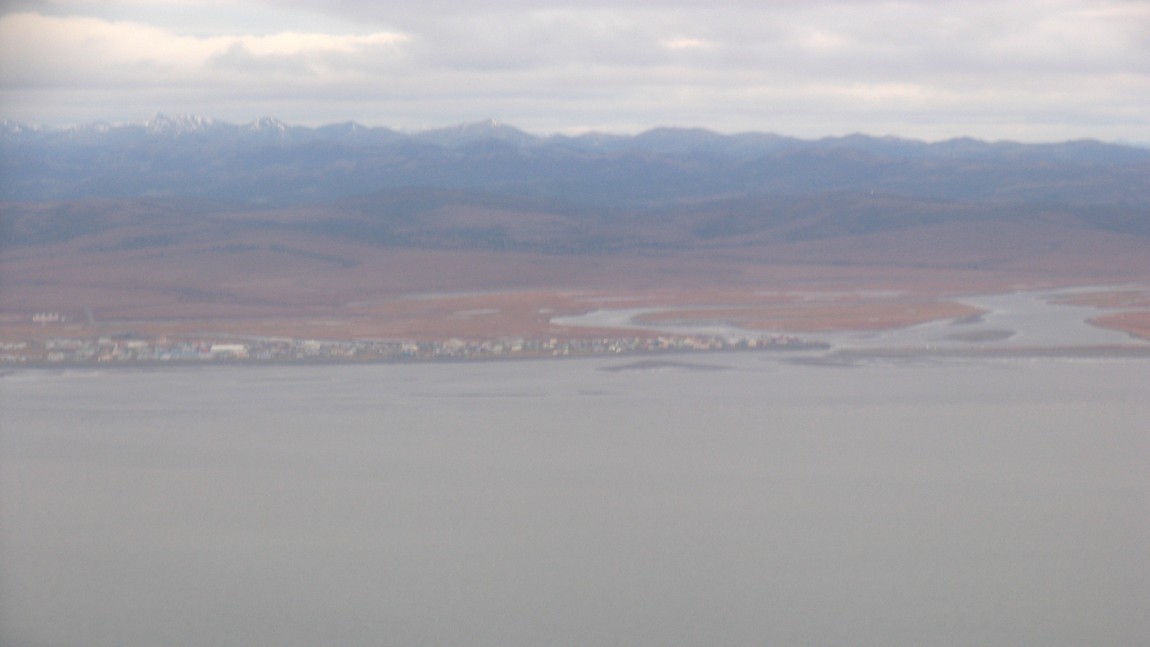 Approaching Unalakleet