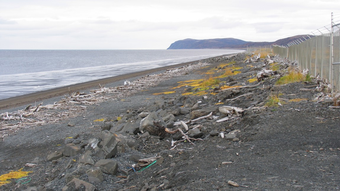 Shoreline in Unalakleet