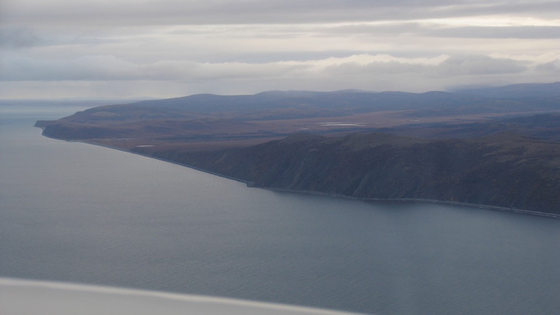 Coastline north of Unalakleet