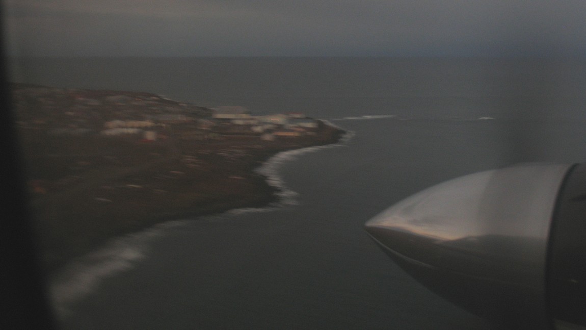 Approaching Savoonga