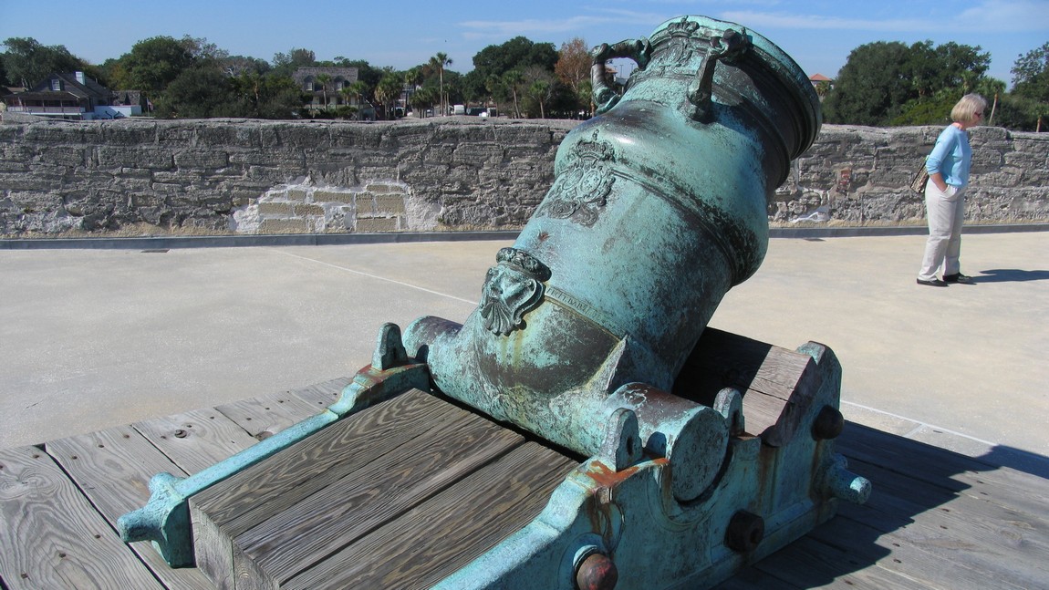 Mortar at Castillo de San Marcos