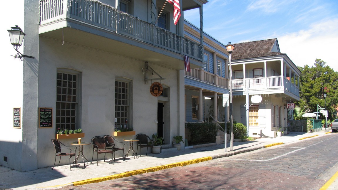 Walking around Saint Augustine