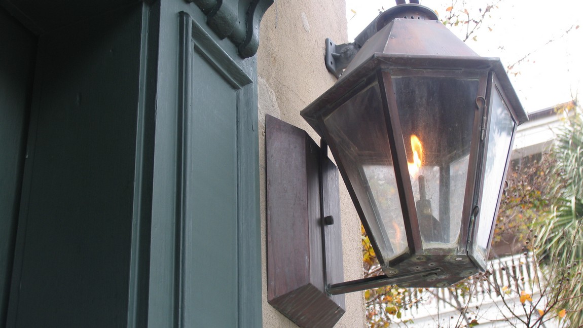 Old oil lamp