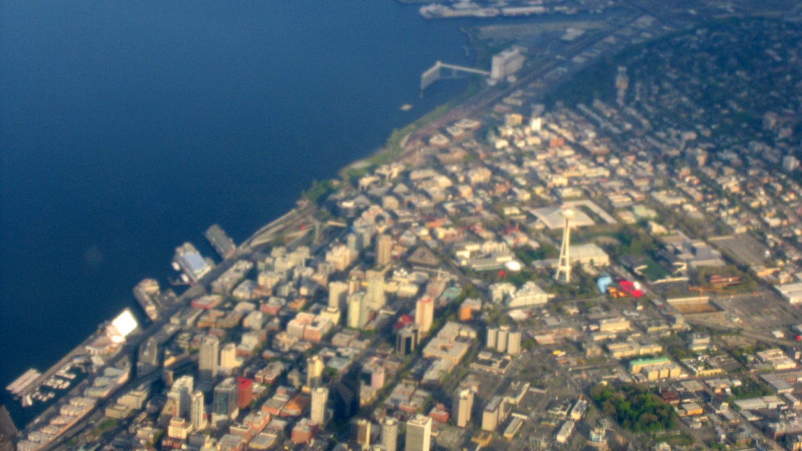 Flying out of Seattle Washington