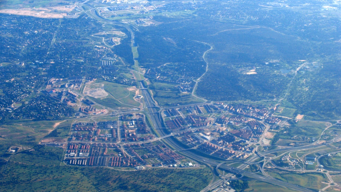 Approaching Madrid