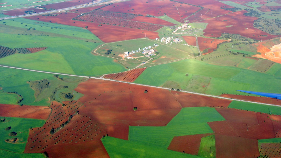 Hispasat telecommunications array