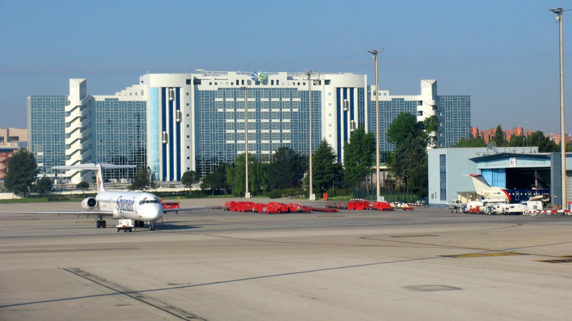 We just landed