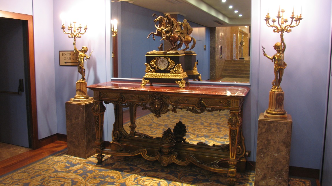 In the Hotel Agumar in Madrid