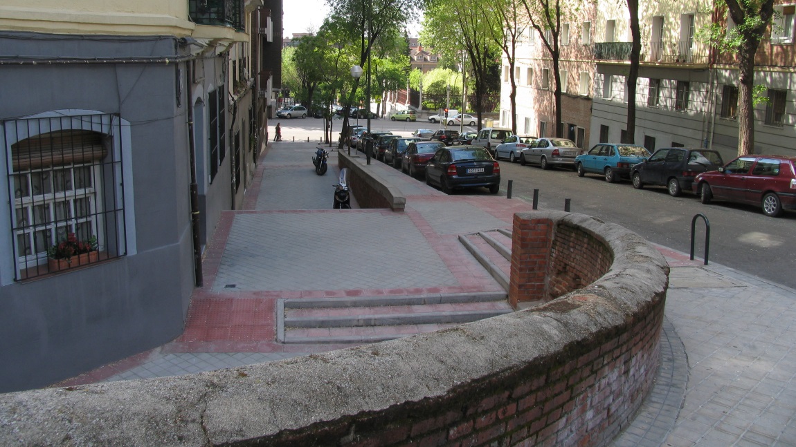 Going for a short walk near the Hotel Agumar in Madrid