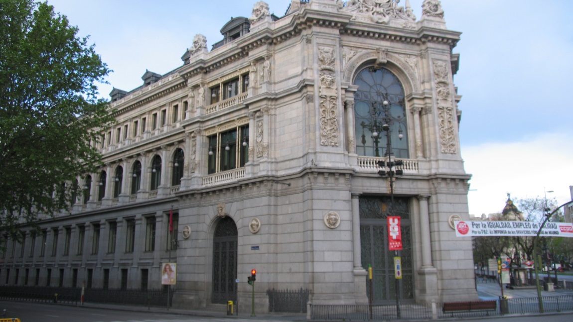 Headquarters of the Bank of Spain