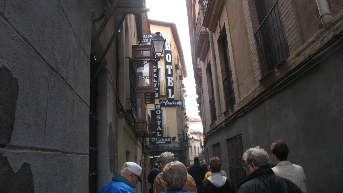 Walking around Toledo