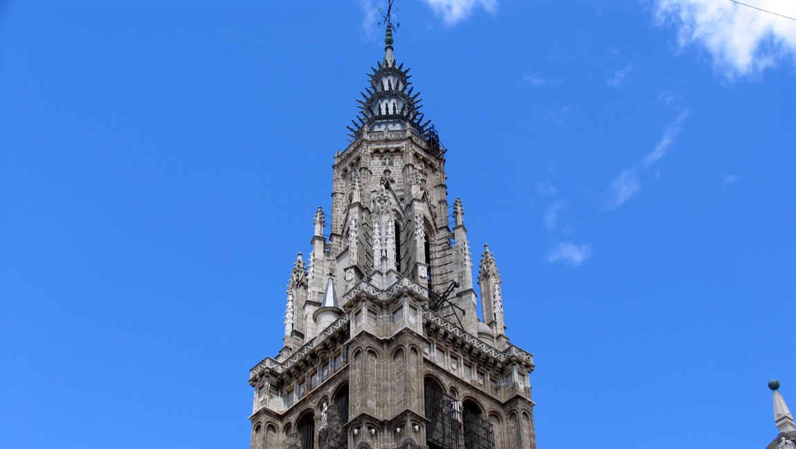 Spire of the Santa Iglesia Catedral Primada de Toledo church