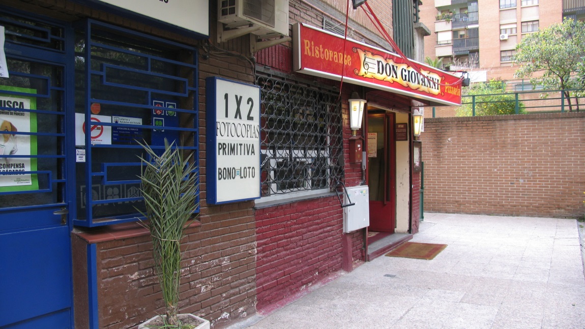 Don Giovanni pizza parlor