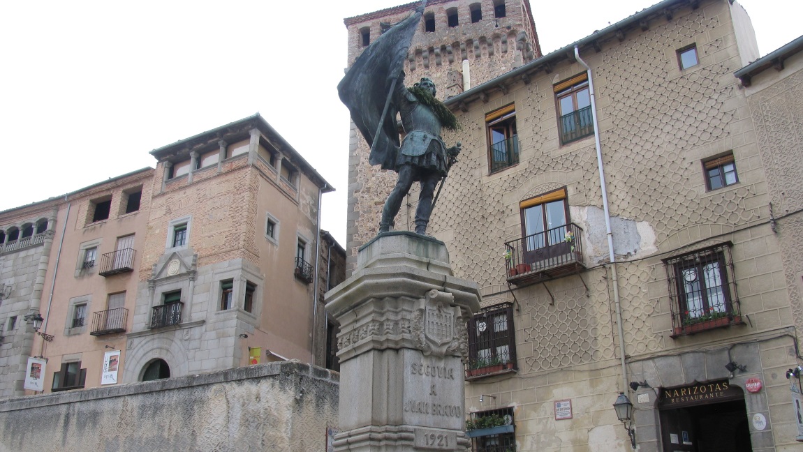 El Cid in the Plaza de Medina del Campo