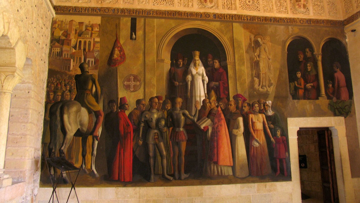 Inside the Alcazar Castle