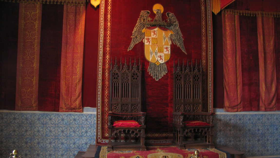 Inside the Alcazar Castle