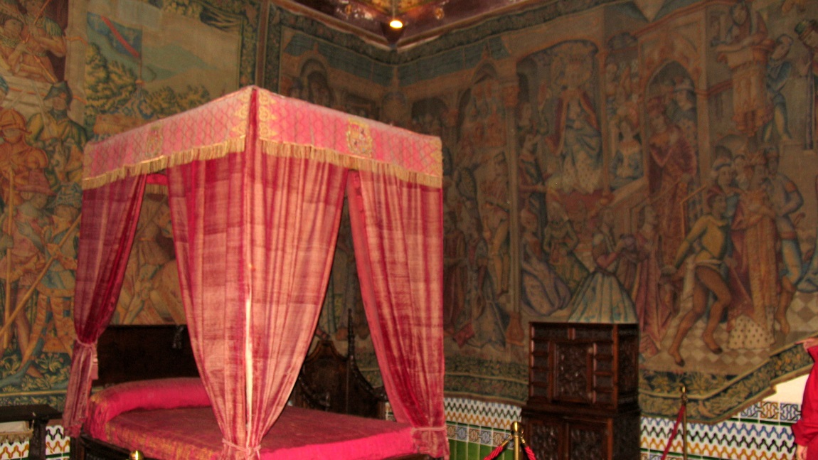Inside the Alcazar Castle