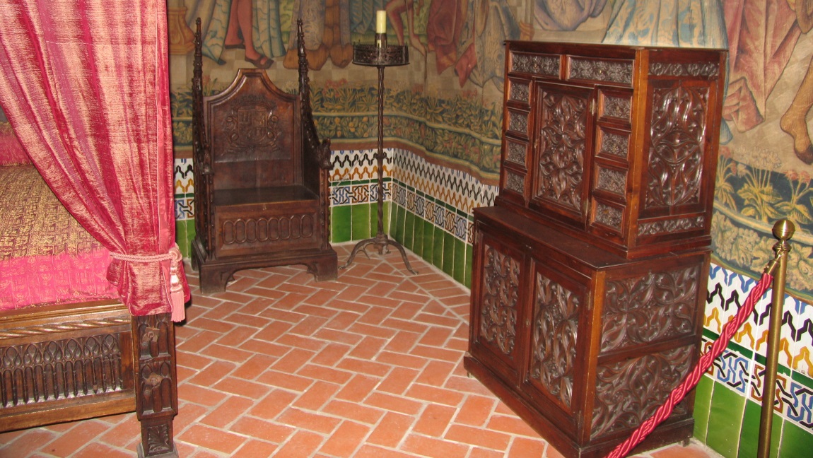 Inside the Alcazar Castle