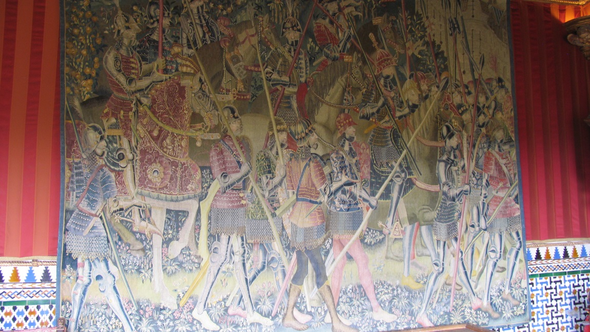 Inside the Alcazar Castle