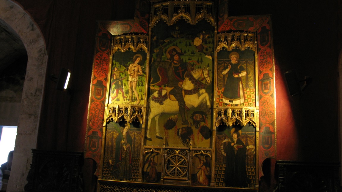 Inside the Alcazar Castle