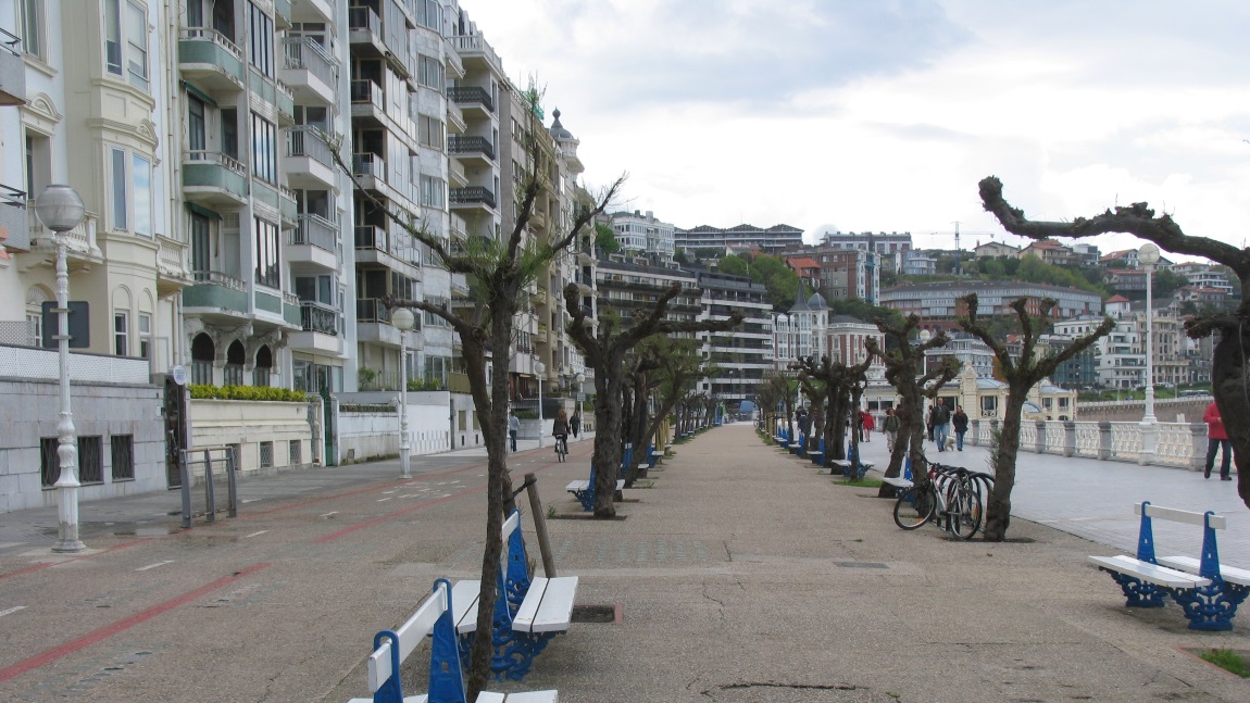 Kontxa Pasealekua street