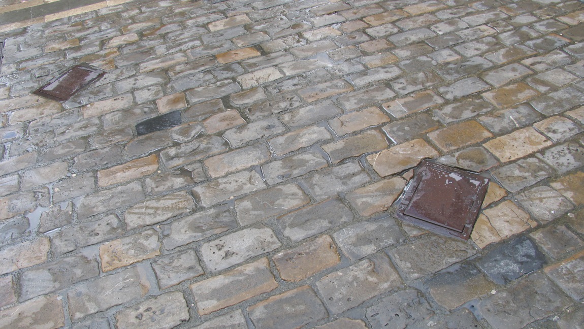 Rectangular holes