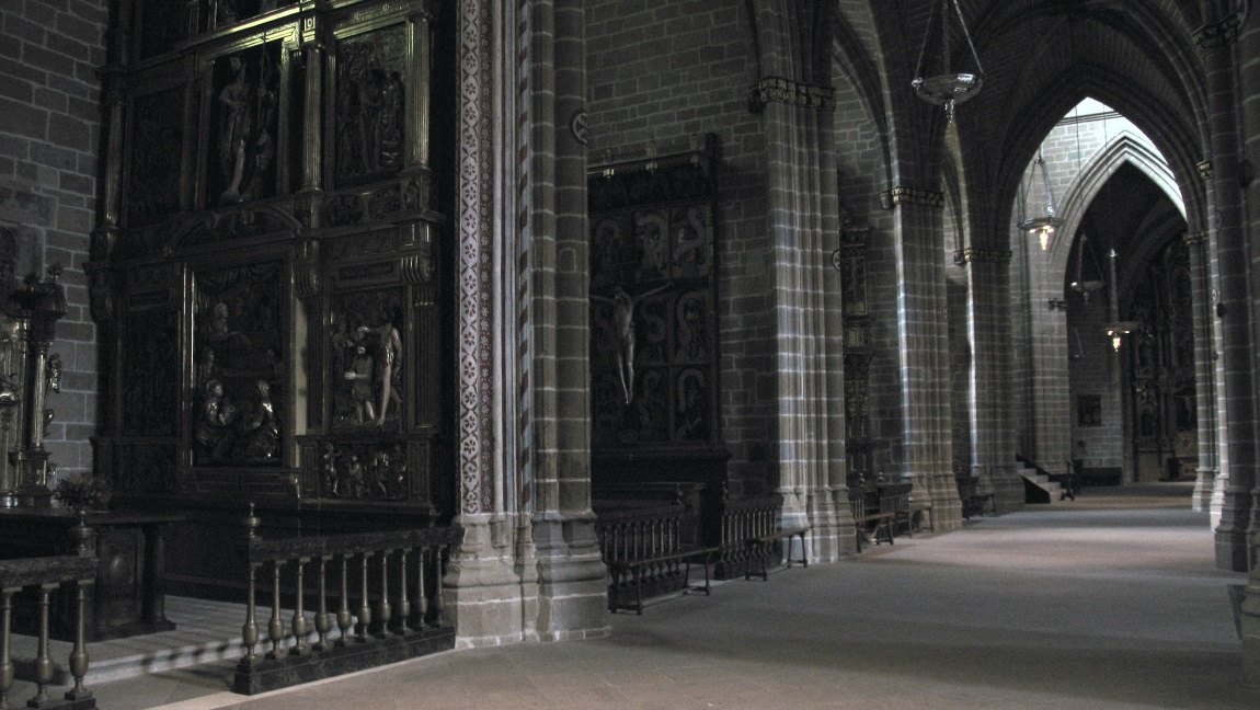 Inside Pamplona Cathedral