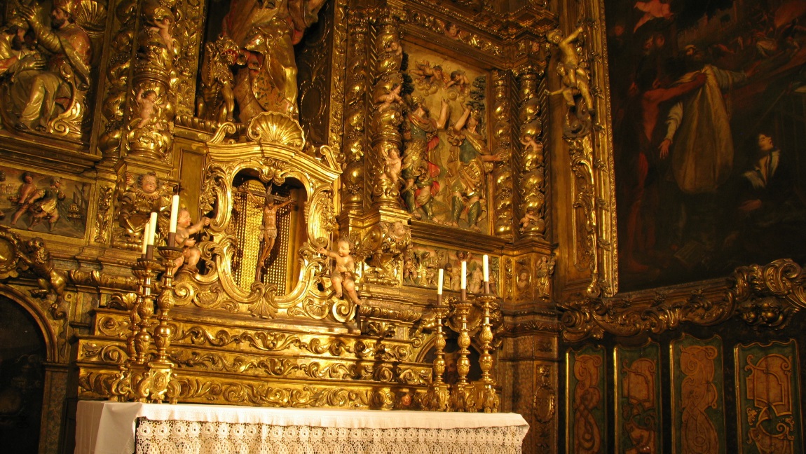 Inside the Cathedral of Barcelona