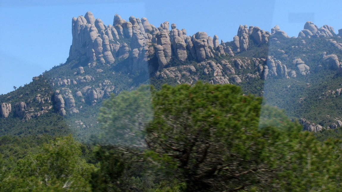 Approaching Montserrat