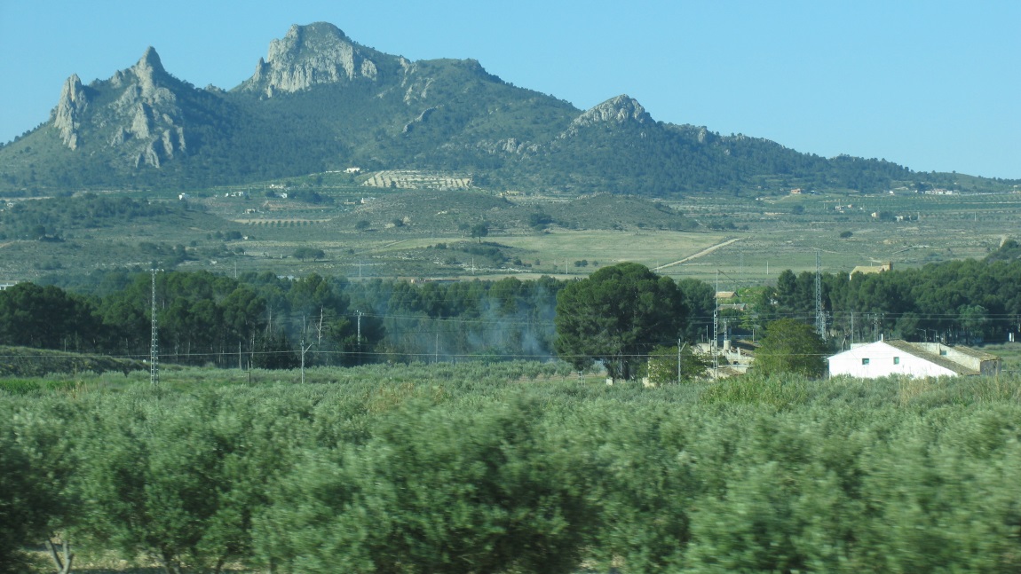Driving from Valencia to Granada