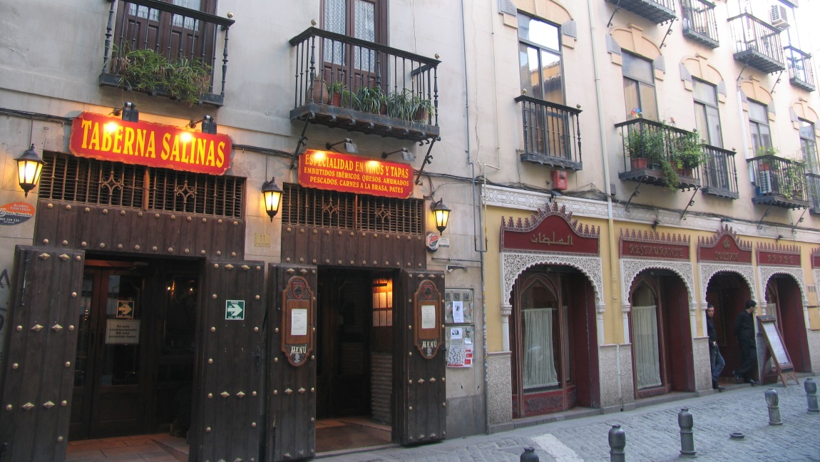 Walking on Calle Elvira