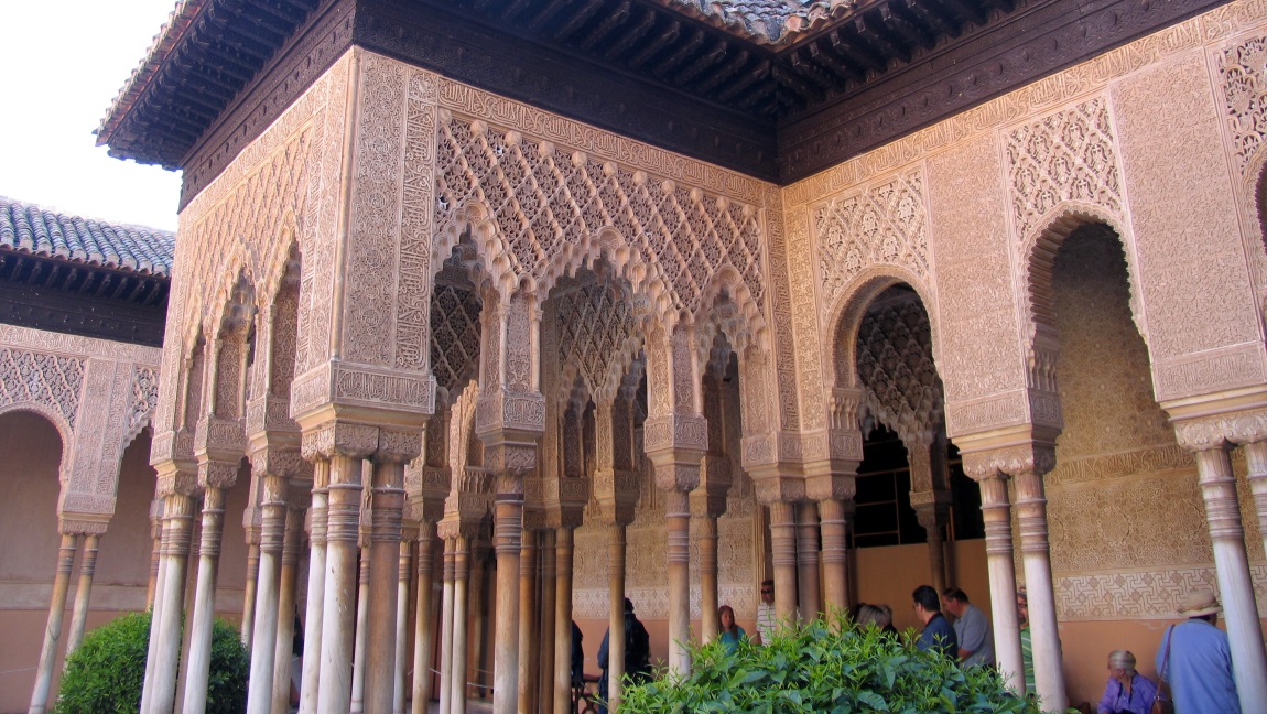 Outside La Alhambra