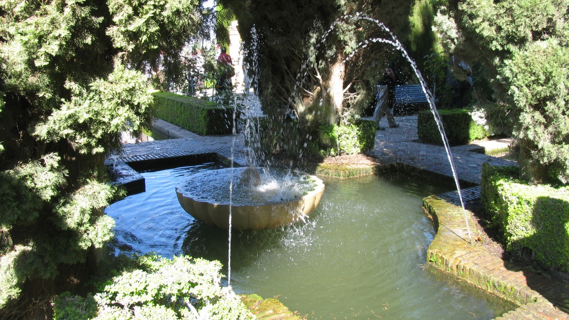 Fountains in the gardens