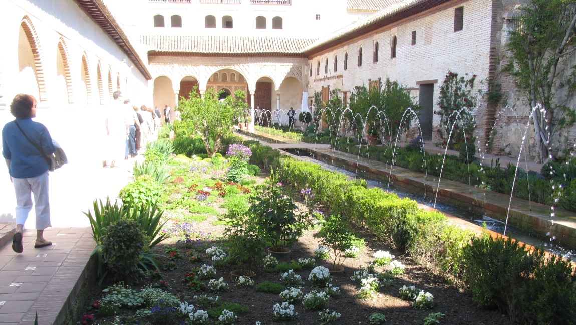 Fountains at La Alhambra
