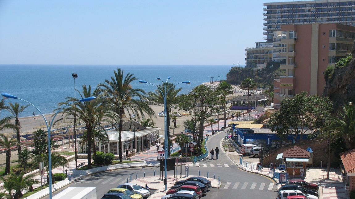 View from our hotel room