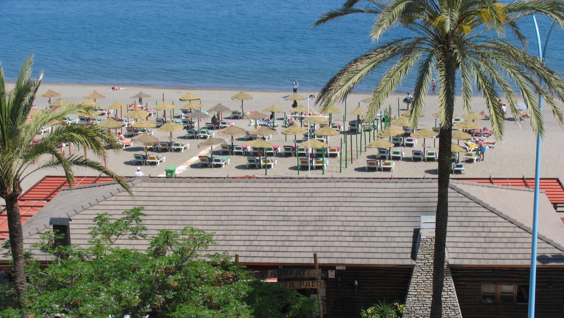 View from our hotel room
