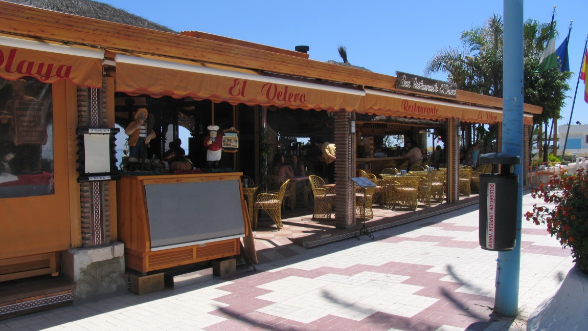 Beachside restaurant