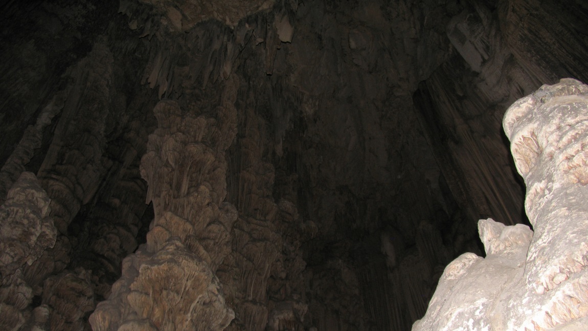 Inside Saint Michael's Cave