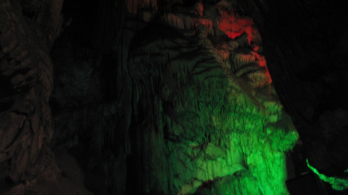 Inside Saint Michael's Cave
