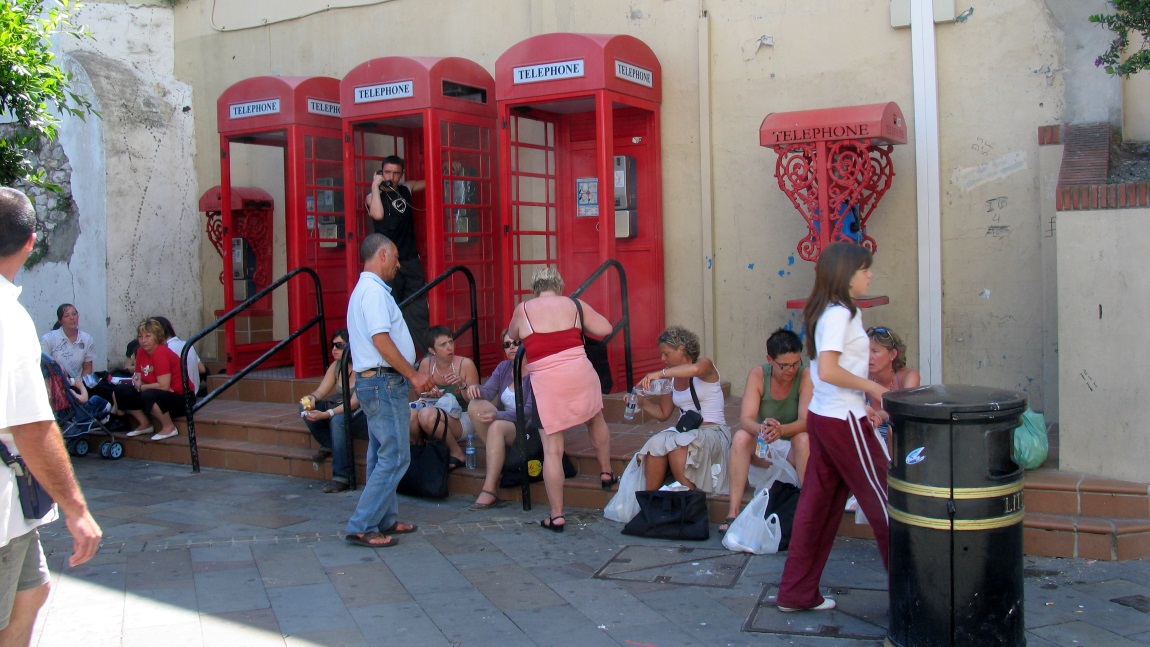 British phone booths
