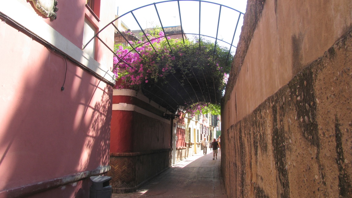 Walking around Seville