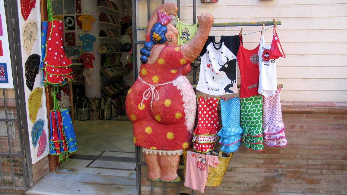 Walking around Seville