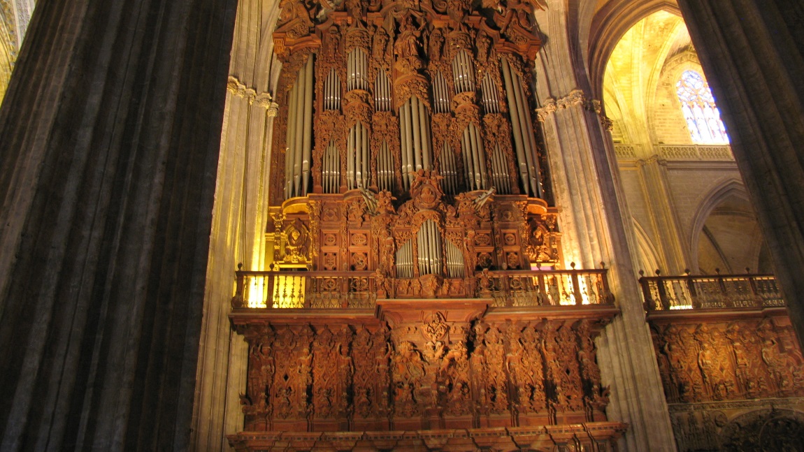 Inside the Cathedral of Seville