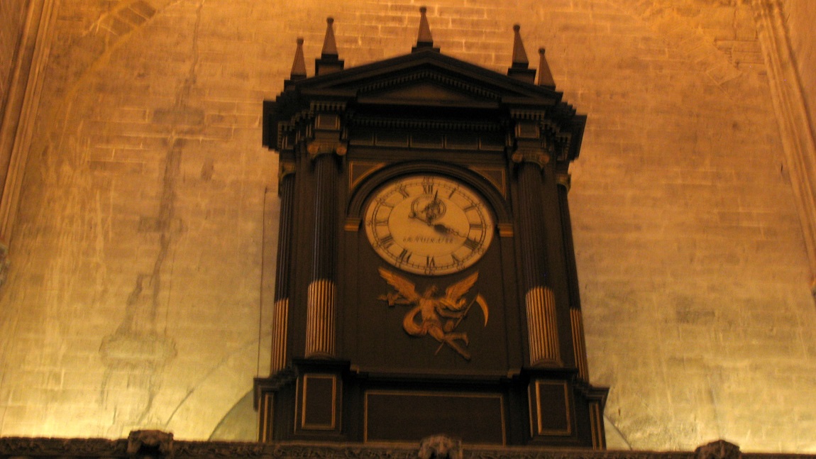 Inside the Cathedral of Seville