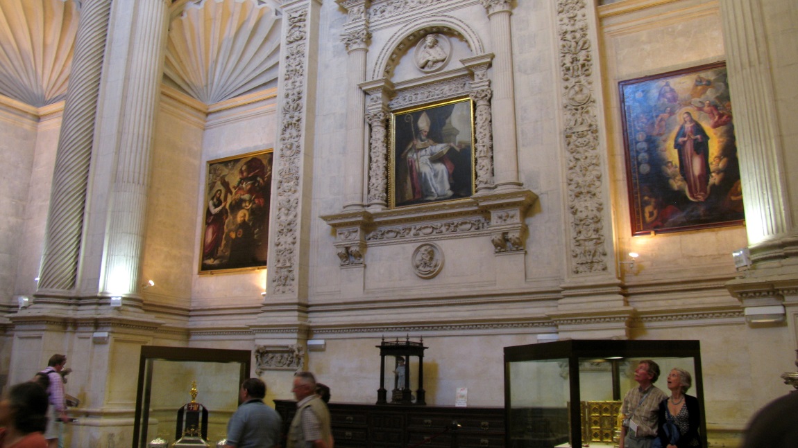 Inside the Cathedral of Seville