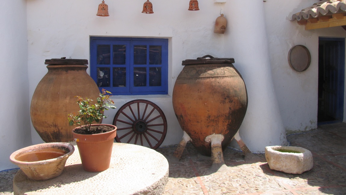 Olive oil jars